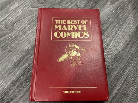 THE BEST OF MARVEL COMICS VOL 1 HARD COVER