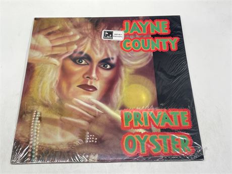 RARE SEALED 1986 UK PRESSING JAYNE COUNTRY - PRIVATE OYSTER
