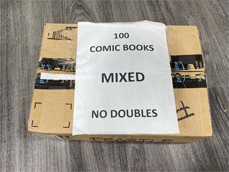 100 MISC COMIC BOOKS - NO DOUBLES
