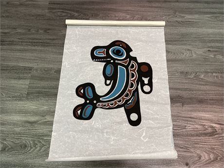 FIRST NATIONS ROLL UP ART POSTER 32”x24”
