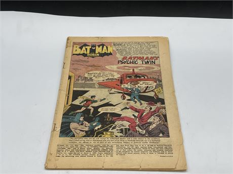 BATMAN #155 - 1ST SILVER AGE PENGUIN - COVERLESS