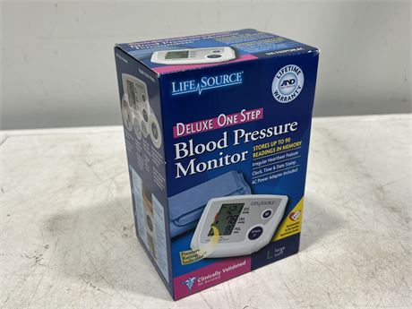 (NEW) LIFE SOURCE BLOOD PRESSURE MONITOR