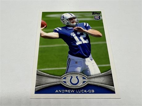 ROOKIE ANDREW LUCK TOPPS