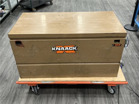 LARGE TOOL CHEST ON ROLLING CART (55” wide)