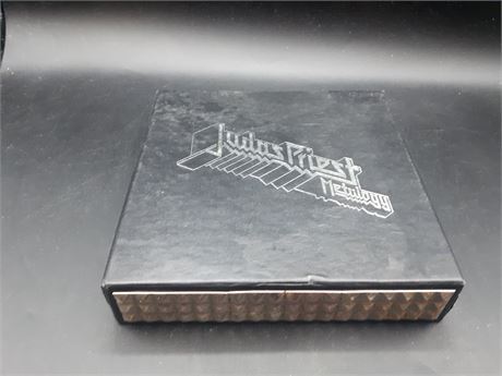 JUDAS PRIEST - METALOGY - COLLECTORS MUSIC CD BOX SET - VERY GOOD CONDITION