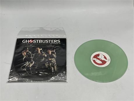 GHOSTBUSTERS - 30th ANNIVERSARY RSD RELEASE - GLOW IN THE DARK VINYL EXCELLENT