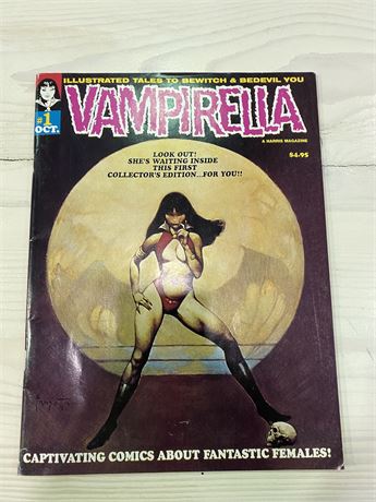 VAMPIRELLA COMIC BOOK #1 Oct