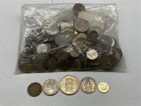 APPROX 250-300 VINTAGE COINS