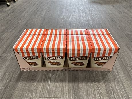 BULK BOX OF TURTLES CHOCOLATES - 12 BOXES TOTAL - 350G PER BOX