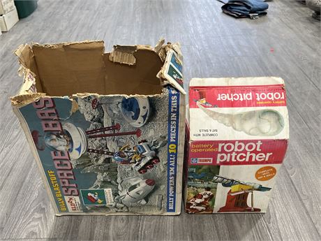 2 VINTAGE TOYS W/ ORIGINAL BOXES - UNSURE IF FULLY COMPLETE