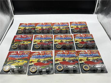 12 SEALED 1994 JOHNNY LIGHTNING L/E DIECAST MUSCLE CARS