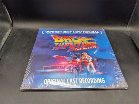BACK TO THE FUTURE - THE MUSICAL SOUNDTRACK (M) MINT CONDITION - VINYL