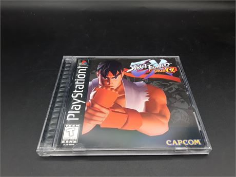 STREET FIGHTER EX 2 PLUS - VERY GOOD CONDITION - PLAYSTATION ONE