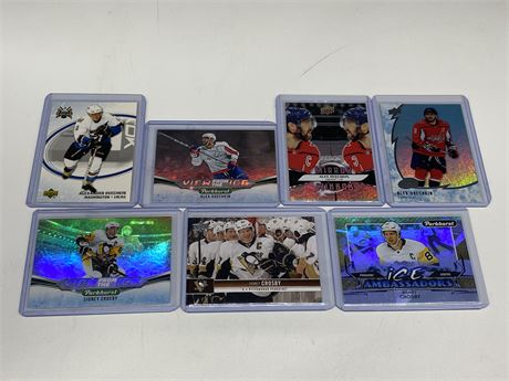 7 OVECHKIN / CROSBY CARDS