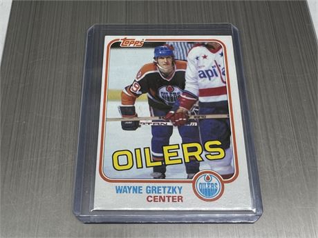 1981 TOPPS GRETZKY 3RD YEAR CARD