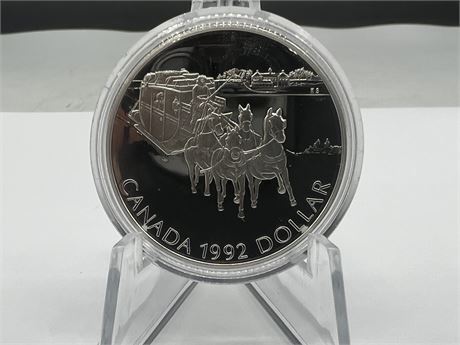 1992 CANADIAN SILVER DOLLAR