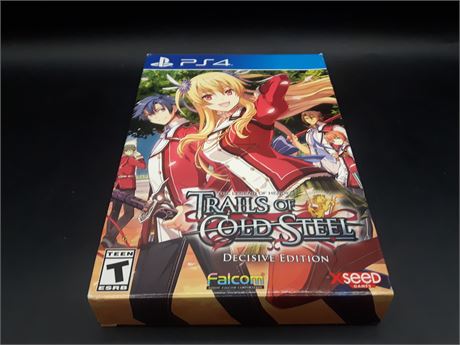 TRAILS OF COLD STEEL - COLLECTORS EDITION - EXCELLENT - PS3
