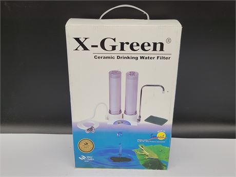 X-GREEN CERAMIC DRINKING WATER FILTER