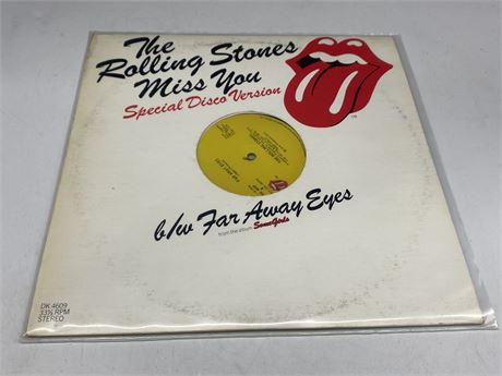 THE ROLLING STONES - MISS YOU (Special disco version) - NEAR MINT (NM)