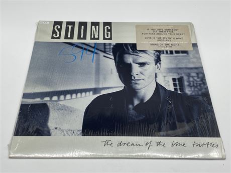 STING - THE DREAM OF THE BLUE TURTLES - VG+