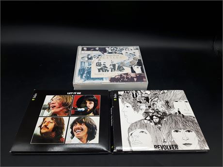 COLLECTION OF BEATLES MUSIC CD BOX SETS - EXCELLENT CONDITION
