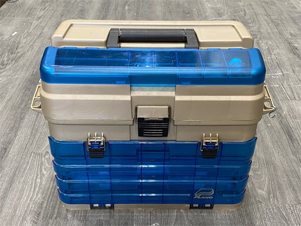 LARGE PLANO TACKLE BOX W/CONTENT (18  - Urban Auctions
