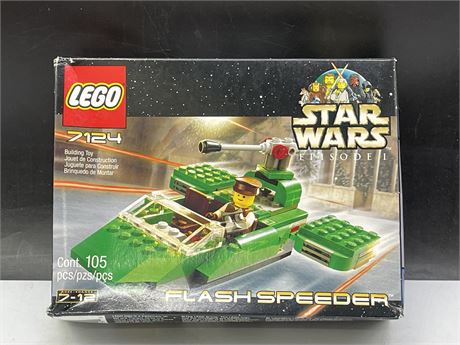 OPEN BOX LEGO STAR WARS 7124