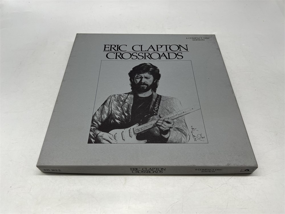 Urban Auctions ERIC CLAPTON CROSSROADS 4 CD BOX SET EXCELLENT COND.