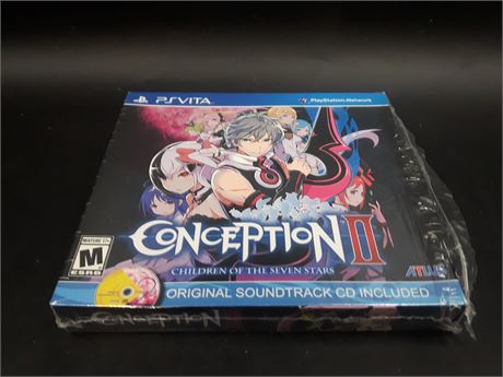 CONCEPTION 2 - COLLECTORS EDITION WITH SOUNDTRACK - MINT - PSVITA