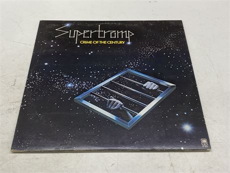 SUPER TRAMP - THE CRIME OF THE CENTURY - VG+