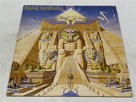 IRON MAIDEN - POWERSLAVE - VG (Slightly scratched)