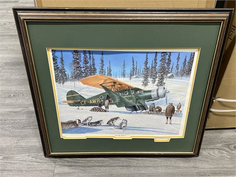SIGNED / NUMBERED PRINT BY ROBERT BRADFORD (30”x27”)