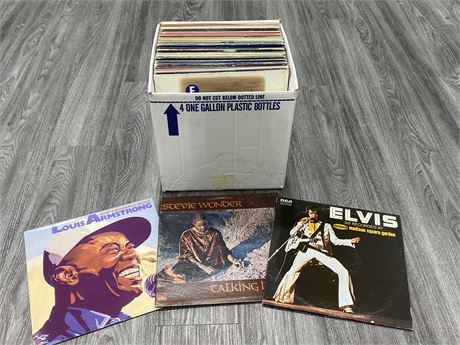 55 MISC RECORDS - MOST IN GOOD CONDITION