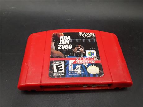 NBA JAM 2000 - VERY GOOD CONDITION - N64