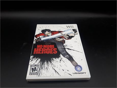 NO MORE HEROES - VERY GOOD CONDITION - WII