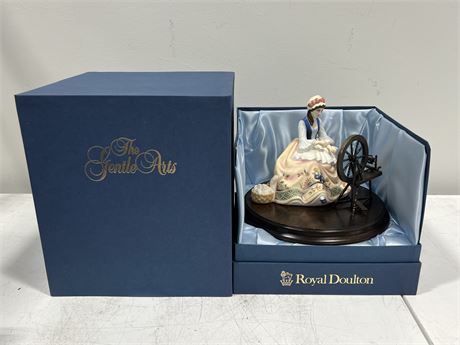 ROYAL DOULTON THE GENTLE ARTS FIGURE W/BOX (7” tall)