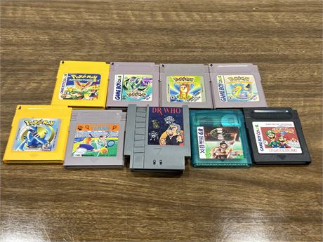 LOT OF KNOCKOFF GAMEBOY GAMES