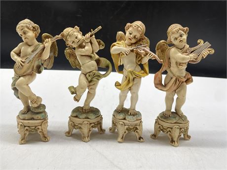 4 MCM WELL MADE IN ITALY CHERUBS 6”