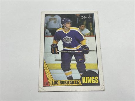 OPC LUC ROBITAILLE ROOKIE CARD