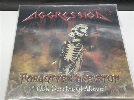 AGRESSION - FORGOTTEN SKELETON 1986 UNRELEASED ALBUM - EXCELLENT (E)
