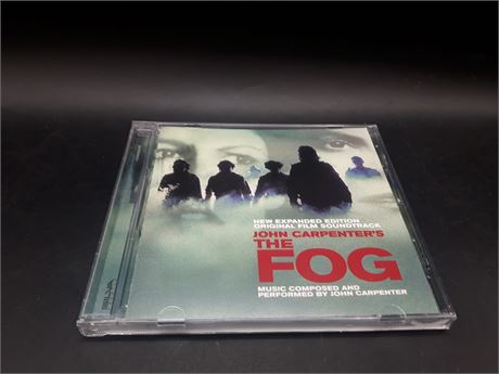 JOHN CARPENTER THE FOG - NEW EXPANDED EDITION (E) EXCELLENT CONDITION - MUSIC CD