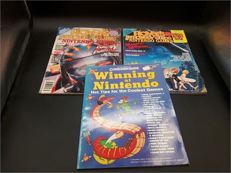 COLLECTION OF RETRO GAMING MAGAZINES - VERY GOOD CONDITION