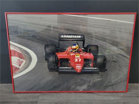 F1 CAR PICTURE (30x20")