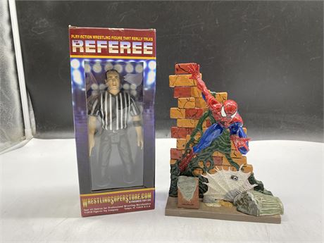 SPIDER-MAN AND WRESTLING REFEREE