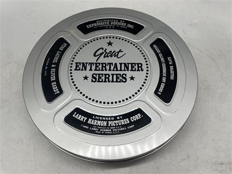 GREAT ENTERTAINMENT SERIES LAUREL AND HARDY 1985 PLATE