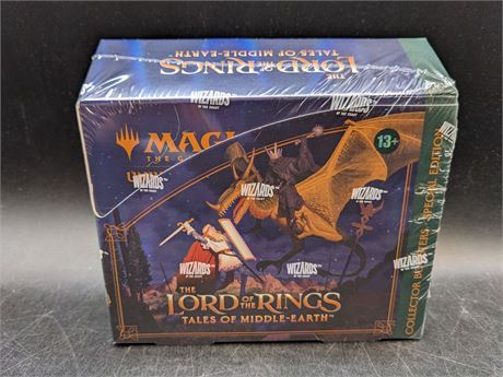 SEALED - MAGIC THE GATHERING - LORD OF THE RINGS COLLECTORS BOOSTER BOX