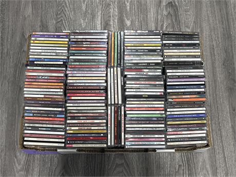 TRAY FULL OF CDS - SOME SEALED
