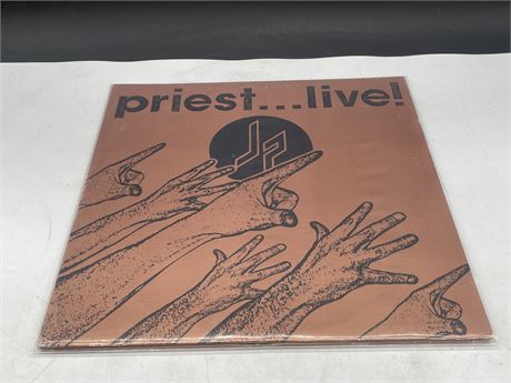 PRIEST… LIVE! - JUDAS PRIEST 1987 - NEAR MINT (NM)