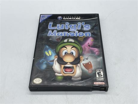 LUIGI’S MANSION - GAMECUBE - COMPLETE WITH MANUAL