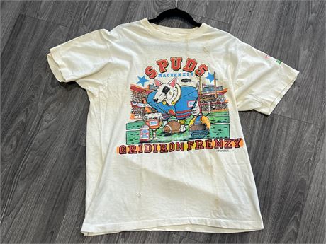 1987 SPUDS FOOTBALL T SHIRT - NO SIZE